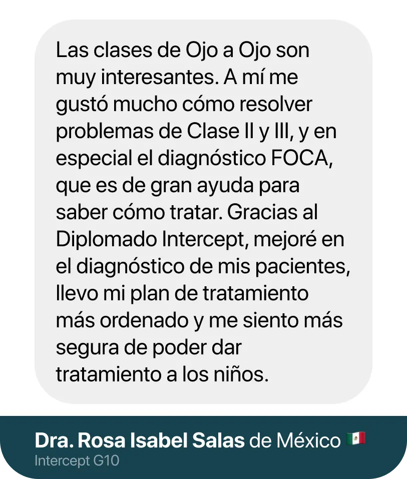 Testimonio de Dra. Rosa Isabel Salas, de México, alumna del Diplomado Intercept